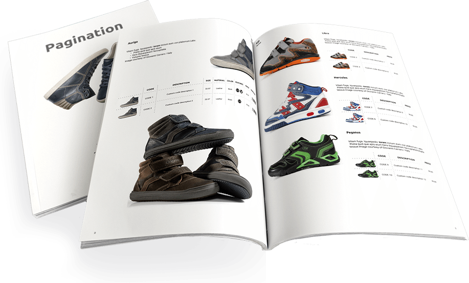 Clothing Catalog Template - Free download in Adobe InDesign format