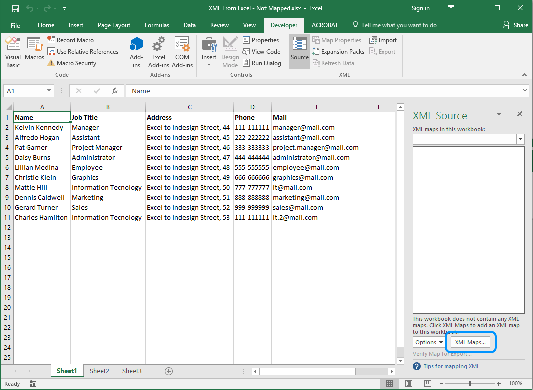 Export Excel to XML Tutorial - FREE TEMPLATE