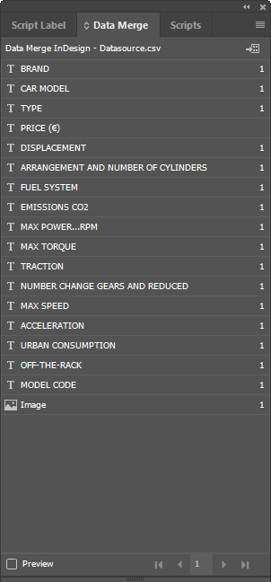 Anleitung Fur Die Datenzusammenfuhrung Mit Indesign Aktualisierte Cc 19