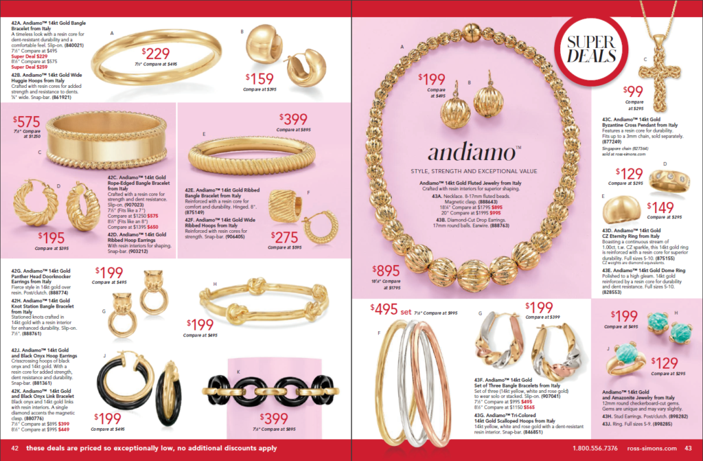 Jewelry Catalogs A Selection Of Real Catalogs Of Different Brands