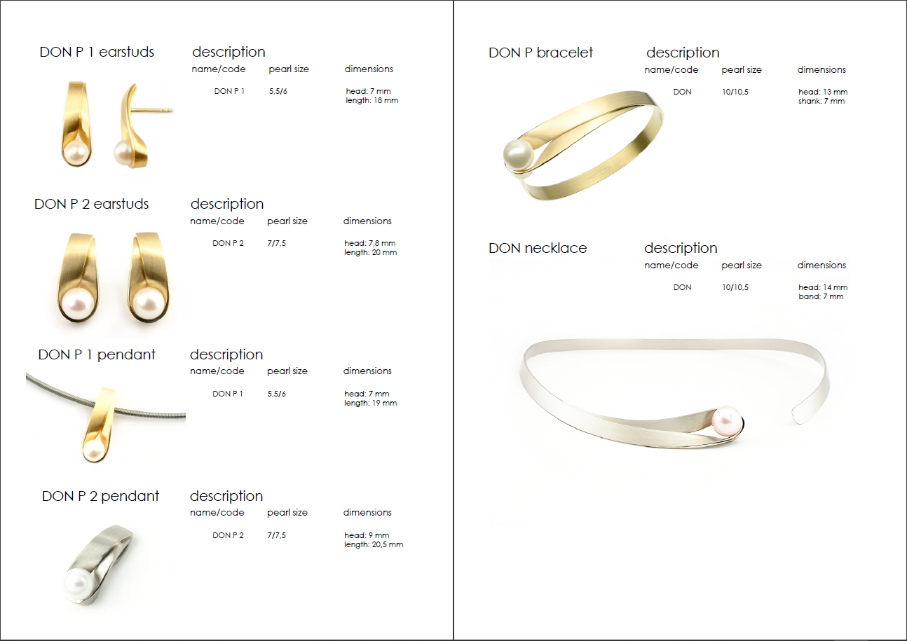 Jewelry catalogs A selection of real catalogs of different brands