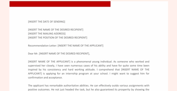 Letter of Recommendation Templates (FREE and Premium)