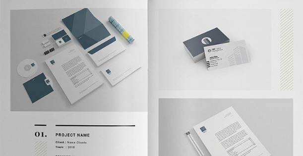 portfolio template indesign free download