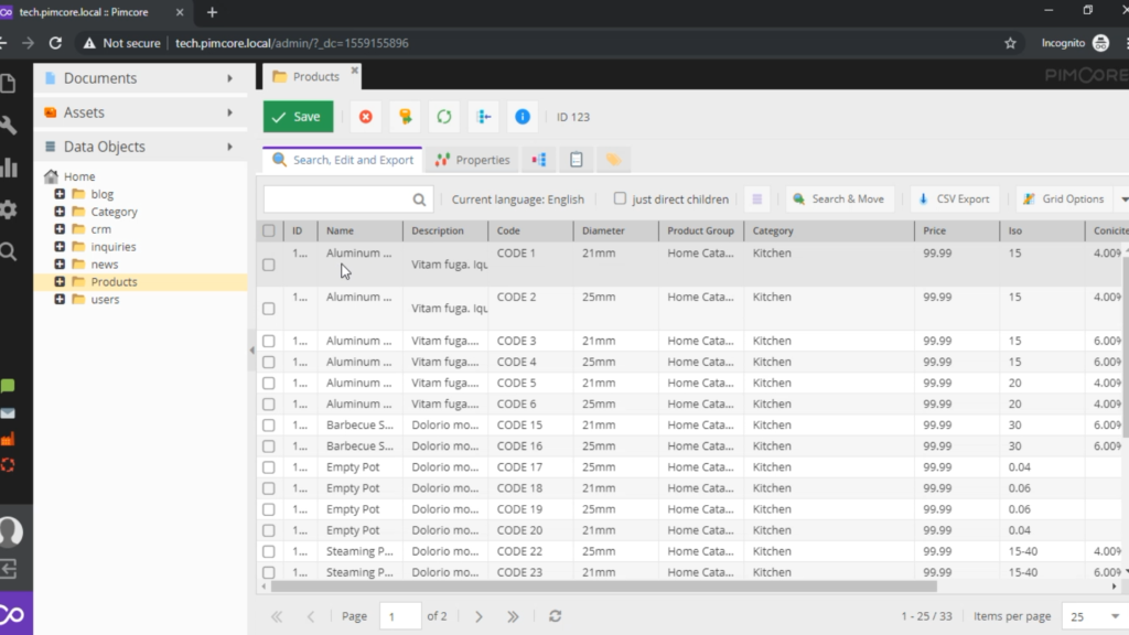 From Pimcore To InDesign With Pagination