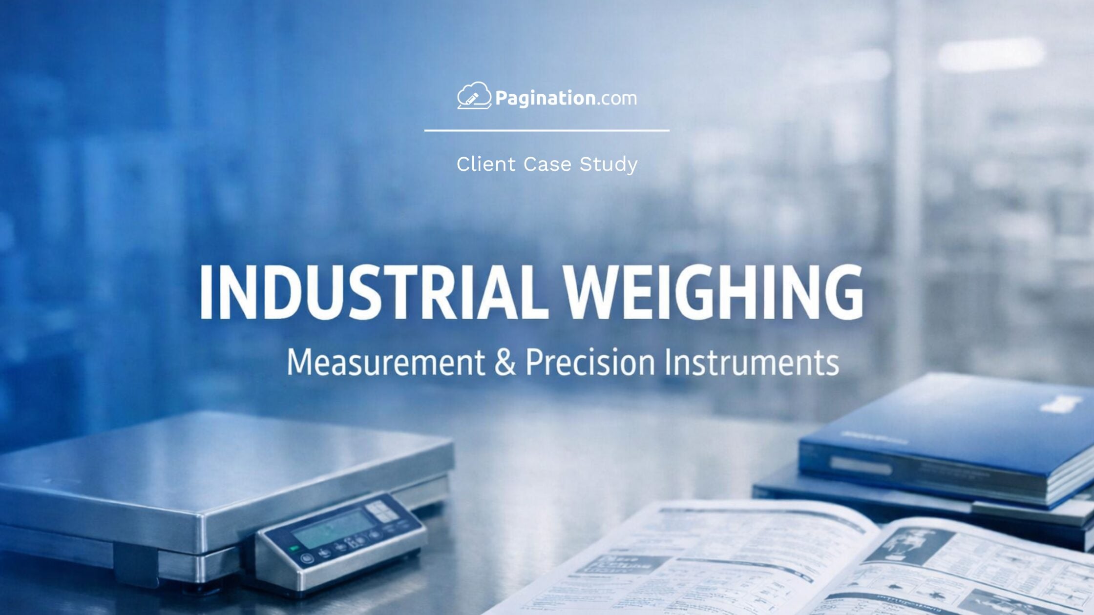 Caso studio Industrial weighing catalogs
