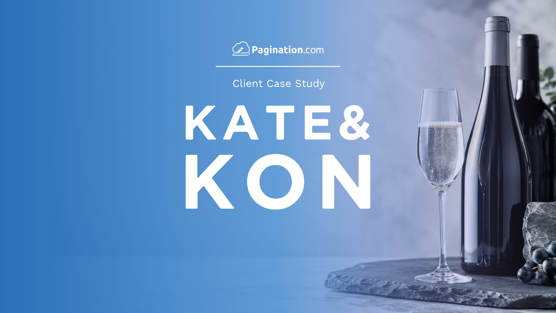hero image Kate&Kon case study Pagination